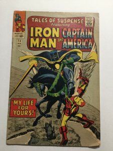 Tales Of Suspense 73 Very Good Vg 4.0 Marvel