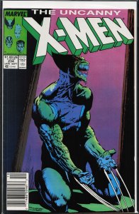 The Uncanny X-Men #234 Newsstand Edition (1988) X-Men