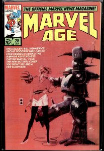 Marvel Age #28 (1985) Dazzler