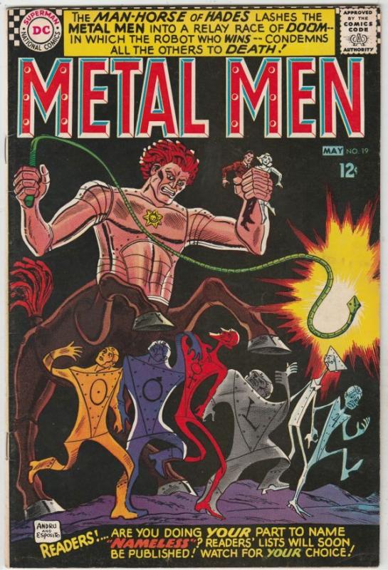 Metal Men #19 (May-65) VF/NM High-Grade Metal Men (Led, Tina, Tin, Gold, Mer...