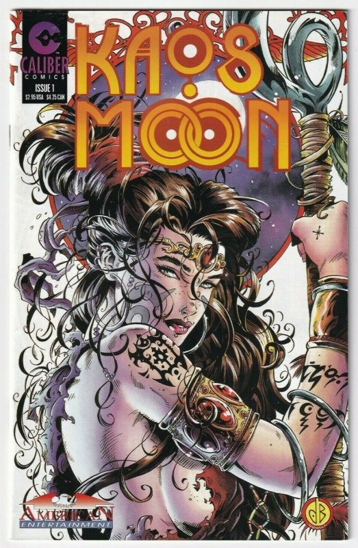 Kaos Moon #1 B 1996 Caliber Comics