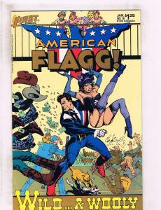 Lot of 10 American Flagg First Comic Books #11 12 13 14 15 16 17 18 19 20 WT5