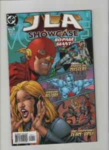 JLA Showcase #1 - 80 Page Giant Flash Black Canary - 2000 (Grade 9.2) WH