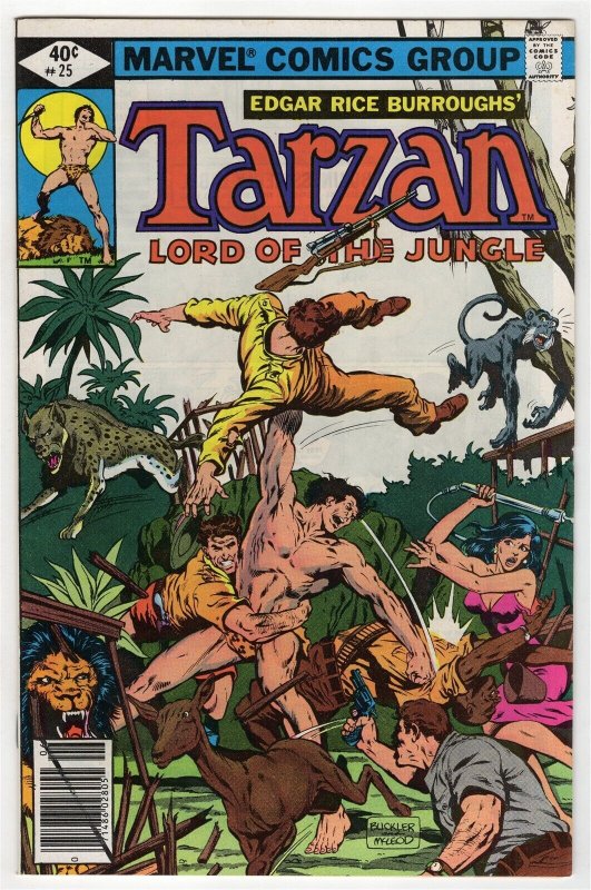 Tarzan #25 ORIGINAL Vintage 1979 Marvel Comics  