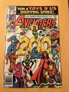 The Avengers #200 : Marvel 10/80 VG/FN; Newsstand, C Danvers rape, 1st Immortus