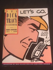 THE DICK TRACY CASEBOOK Max Allan Collins & Dick Locher, Softcover, 1990