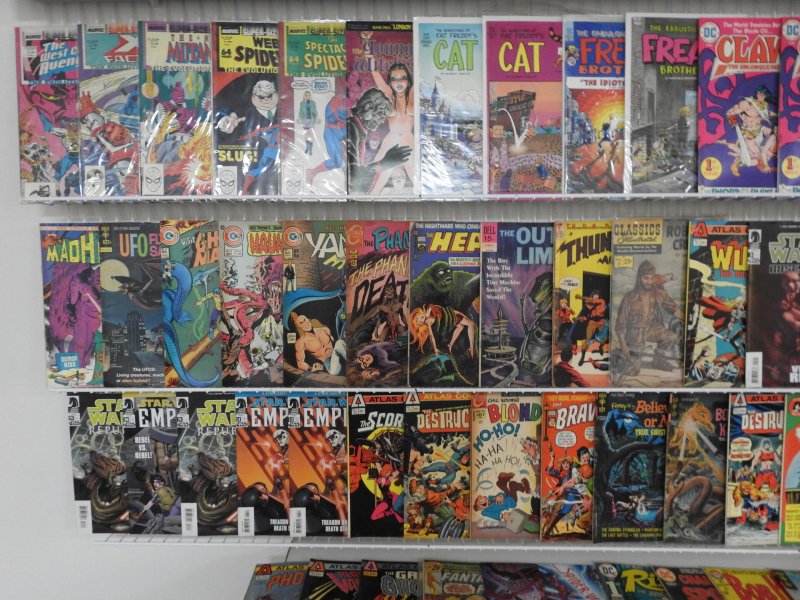 Huge Lot 160+ Comics W/ EC Reprints, Star Wars, Fantastic Four +More Avg FN Cond