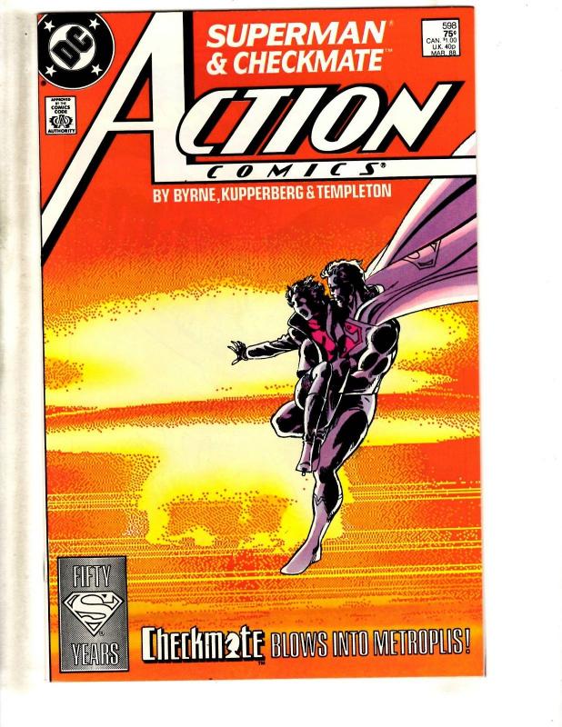 8 Action Comics Feat. Superman DC Comics # 596 597 598 599 600 601 602 603 CR12