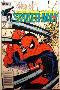 Web of Spider-Man #4 CPV (1985)
