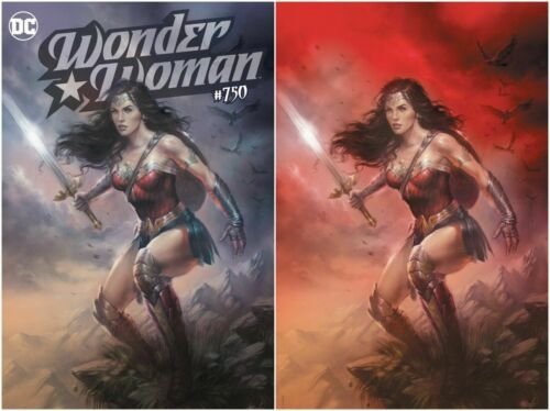 Wonder Woman #750 Lucio Parrillo Virgin Variant Set