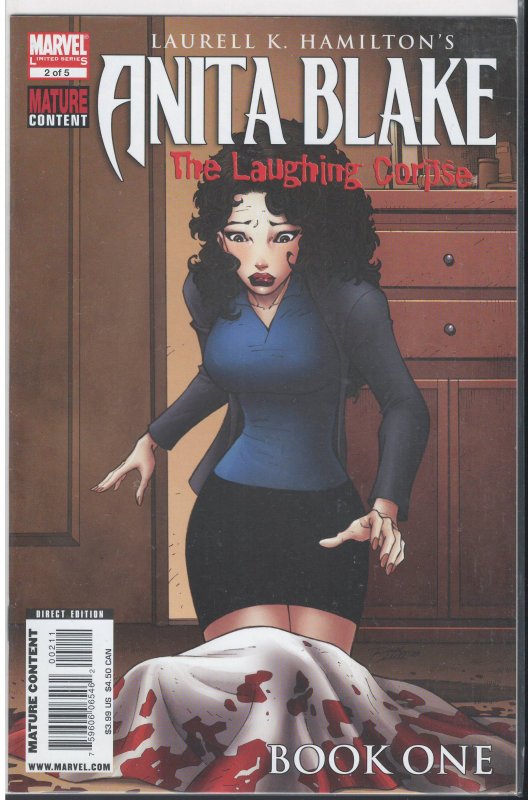 Anita Blake: The Laughing Corpse #2 (Marvel, 2009)