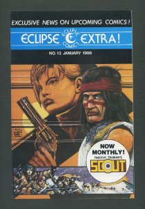 Eclipse Extra Promotional Flyer #13  / Tim Truman Scout /  NM  / 1986