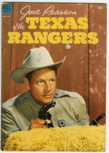 JACE PEARSON OF THE TEXAS RANGERS (1951-1954 DELL) 3 G- COMICS BOOK