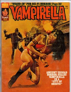 Vampirella #57 - vampire - Horror Magazine - Warren - 1977 - VG/FN 