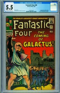 Fantastic Four #48 CGC 5.5 First Silver Surfer-2100374016