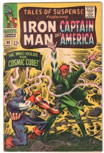 Tales of Suspense #80 (1966) Red Skull Cosmic Cube!