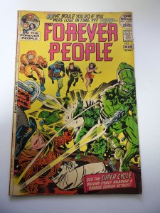 The Forever People #7 (1972) VG Condition moisture stains