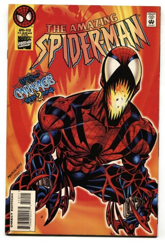 AMAZING SPIDER-MAN #410 1st Spider-Carnage -Comic Book VF-