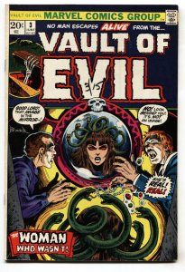 Vault of Evil #3 1973-Marvel-Frank Brunner cover art-comic book VF/NM