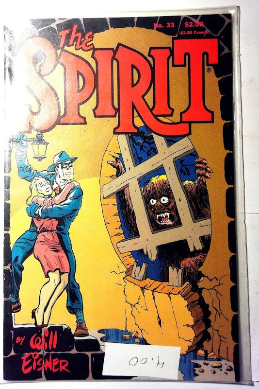 The Spirit #33 (1987) Kitchen Sink Press 1st Print Comic Book