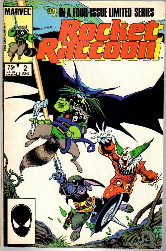 ROCKET RACCOON 2 VG  June 1985