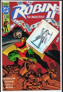 Robin II: The Joker's Wild! #3 Rooftop Cover (1991)
