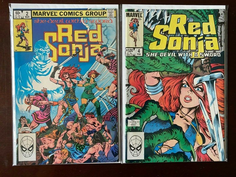 Red Sonja apperances lot 10 different issues