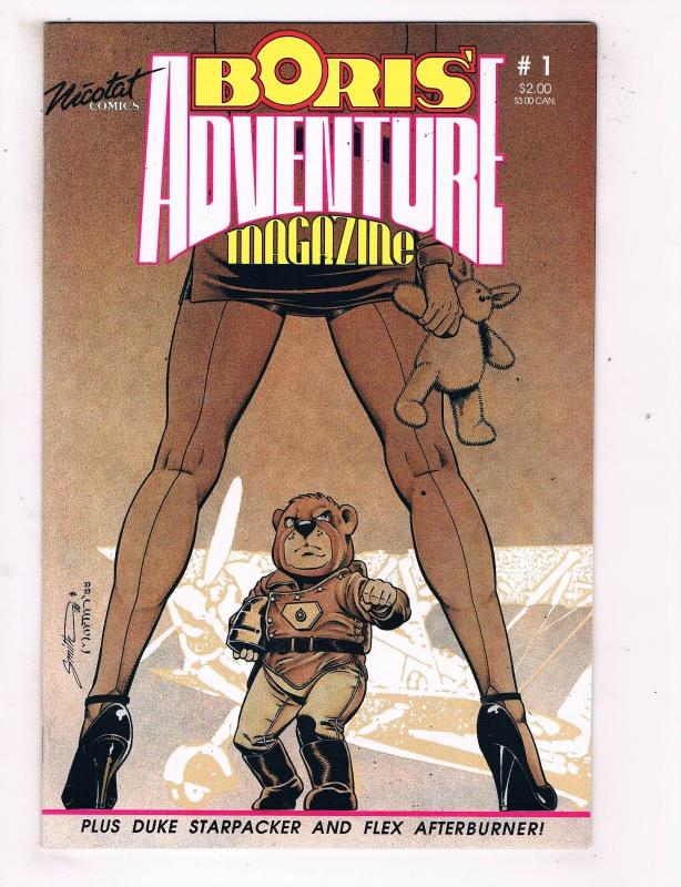 Boris Adventure Magazine #1 NM Nicotat Comics Comic Book 1988 DE47 AD33