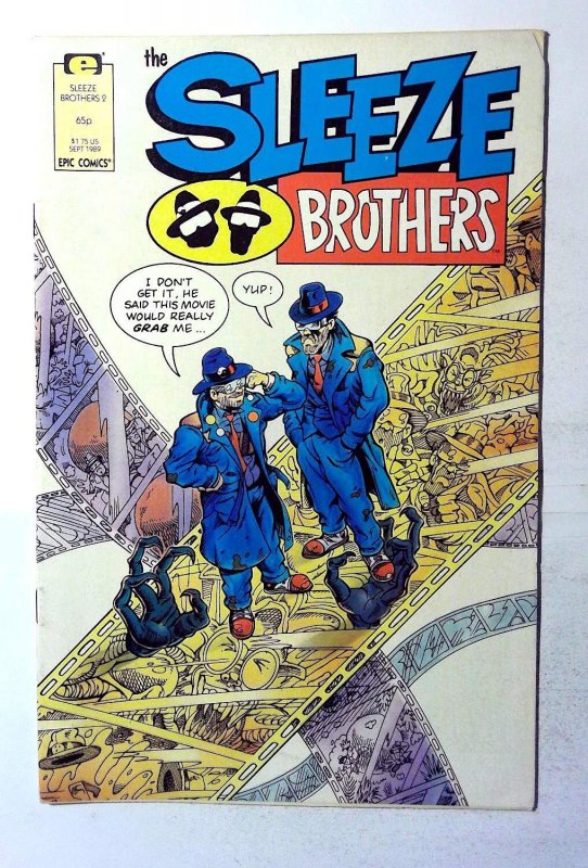 Sleeze Brothers #2 (1989) Epic Comics El Ape Sleeze 1st Print Comic Book