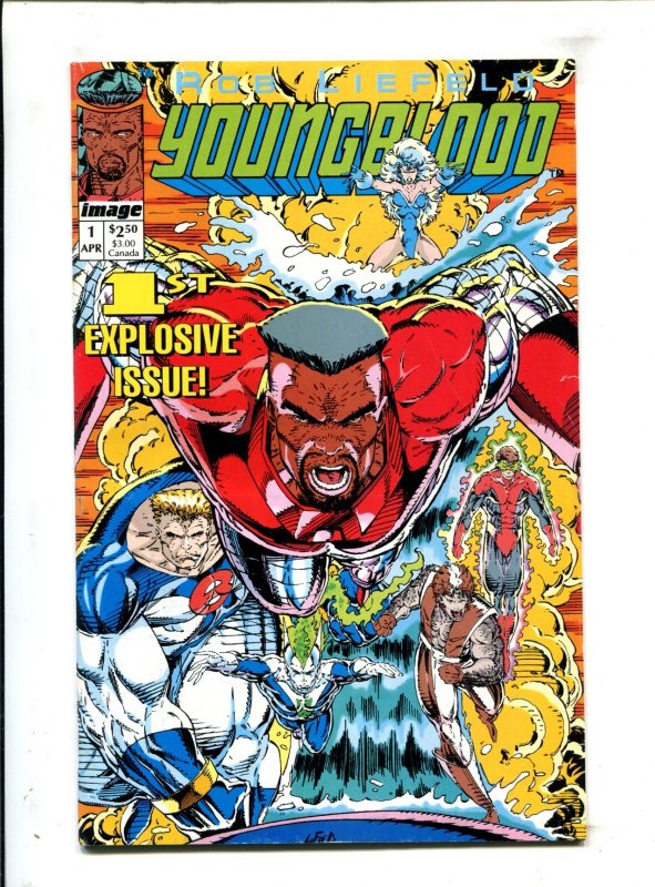 Youngblood #1 - First IMAGE Comic / 4x 1st Appearances (6.5/7.0) 1992