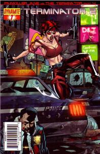 Terminator 2 Infinity #7A VF ; Dynamite | Painkiller Jane