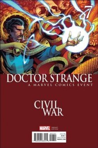 Doctor Strange (2015) 7-B Chris Stevens Civil War Cover VF/NM