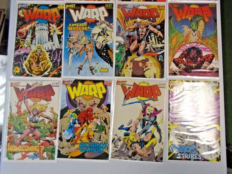 Warp Set:#1-19, 8.0 VF (1983)