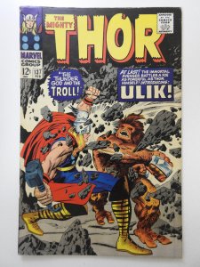 Thor #137 (1967) 1st Appearance of Ulik The Troll!! Beautiful VF- Condition!