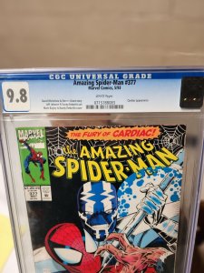 Amazing Spiderman #377 CGC 9.8 - 1993 Cardiac Appearance