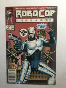 Robocop 1 Newsstand Edition Near Mint Nm Marvel