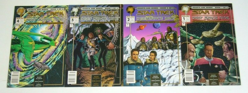 Star Trek: Deep Space Nine: Hearts & Minds #1-4 VF/NM all newsstand variants 2 3