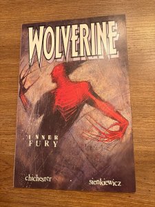Inner Fury Wolverine Marvel Graphic Novel Comic Book X-Men 22 J368