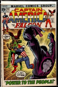 Captain America #143 (1971) Captain America and the Falcon