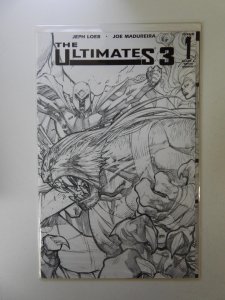 Ultimates 3 #1 Black & White variant