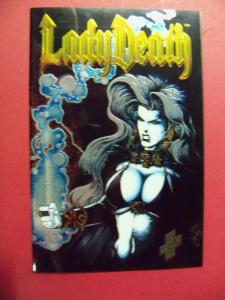 LADY DEATH II: BETWEEN HEAVEN & HELL #1 CHROME COVER (9.6 or better)