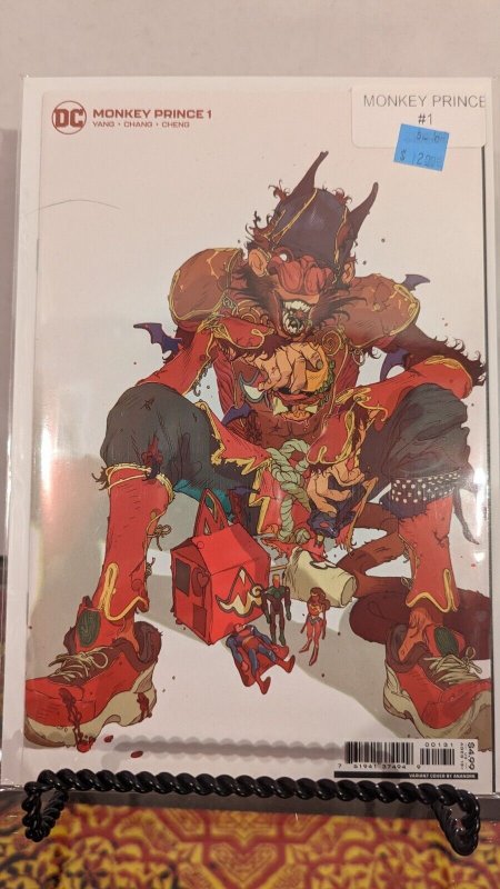 Monkey Prince # 1 Variant 1:25 Cover (2022) DC