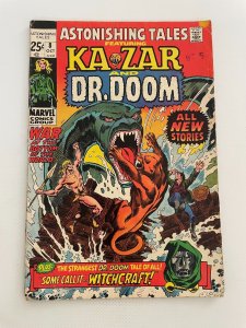 Astonishing Tales # 8 VG Marvel Comic Book Ka-Zar Zabu Dr. Doom 10 LI6