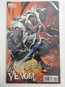 Venom #3 Campbell Cover (2017) Signed Campbell! NM or Better!!
