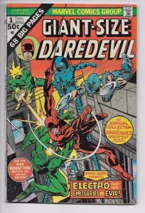 Giant Size Daredevil #1 - Electro / Emissaries of Evil (Marvel, 1969) - FN