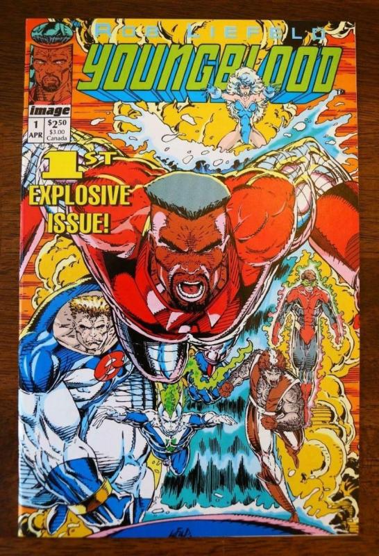 YOUNGBLOOD #1, VF/NM, Rob Liefeld, Image Comics 1992  more Indies in store