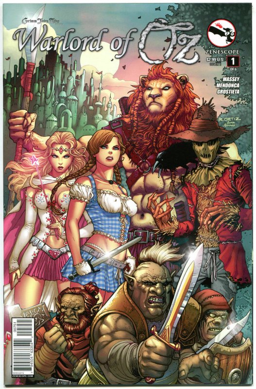 GRIMM FAIRY TALES Warlord of OZ #1 E, NM, Dorothy, 2014, more GFT in our store