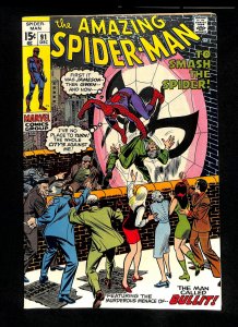 Amazing Spider-Man #91 Funeral of Captain George Stacy!