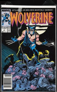 Wolverine #1 Newsstand Edition (1988) Wolverine [Key Issue]