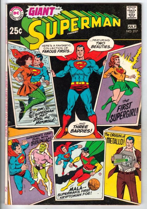 Superman #217 (Jul-69) VF/NM High-Grade Superman